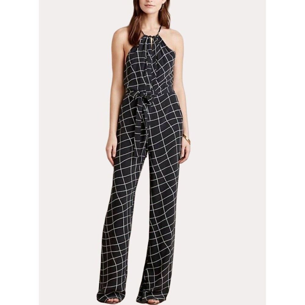 Sanctuary Romper Jumpsuit Pants Geometric Black S